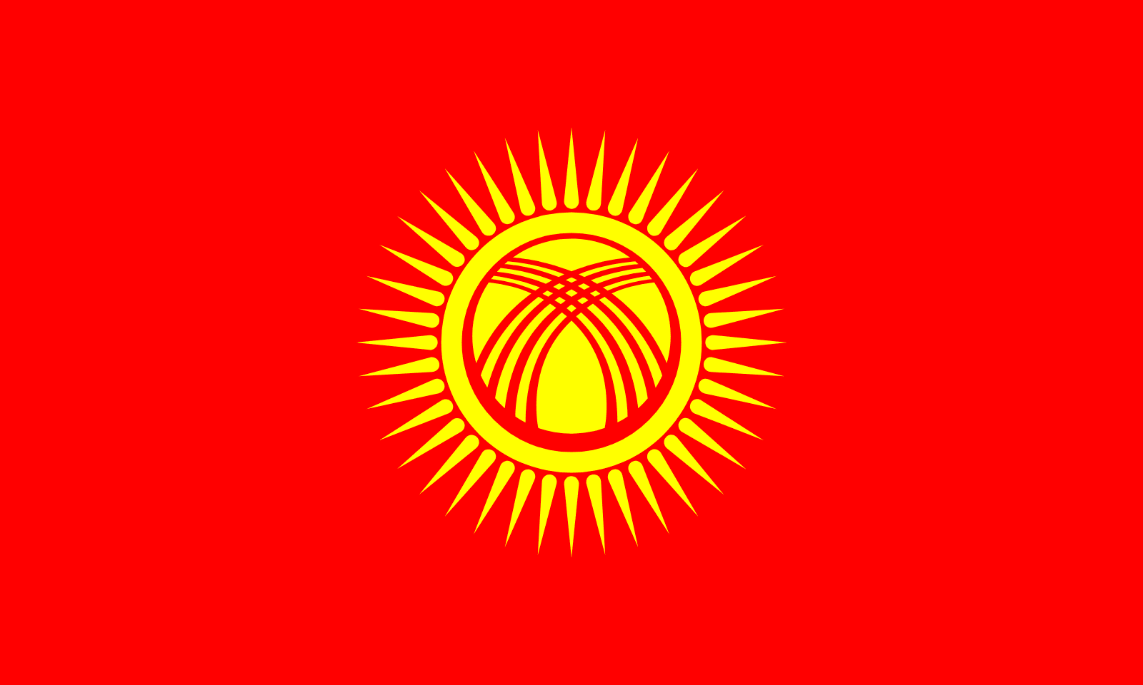 Flaga Kirgistanu | Flagi-panstw.pl