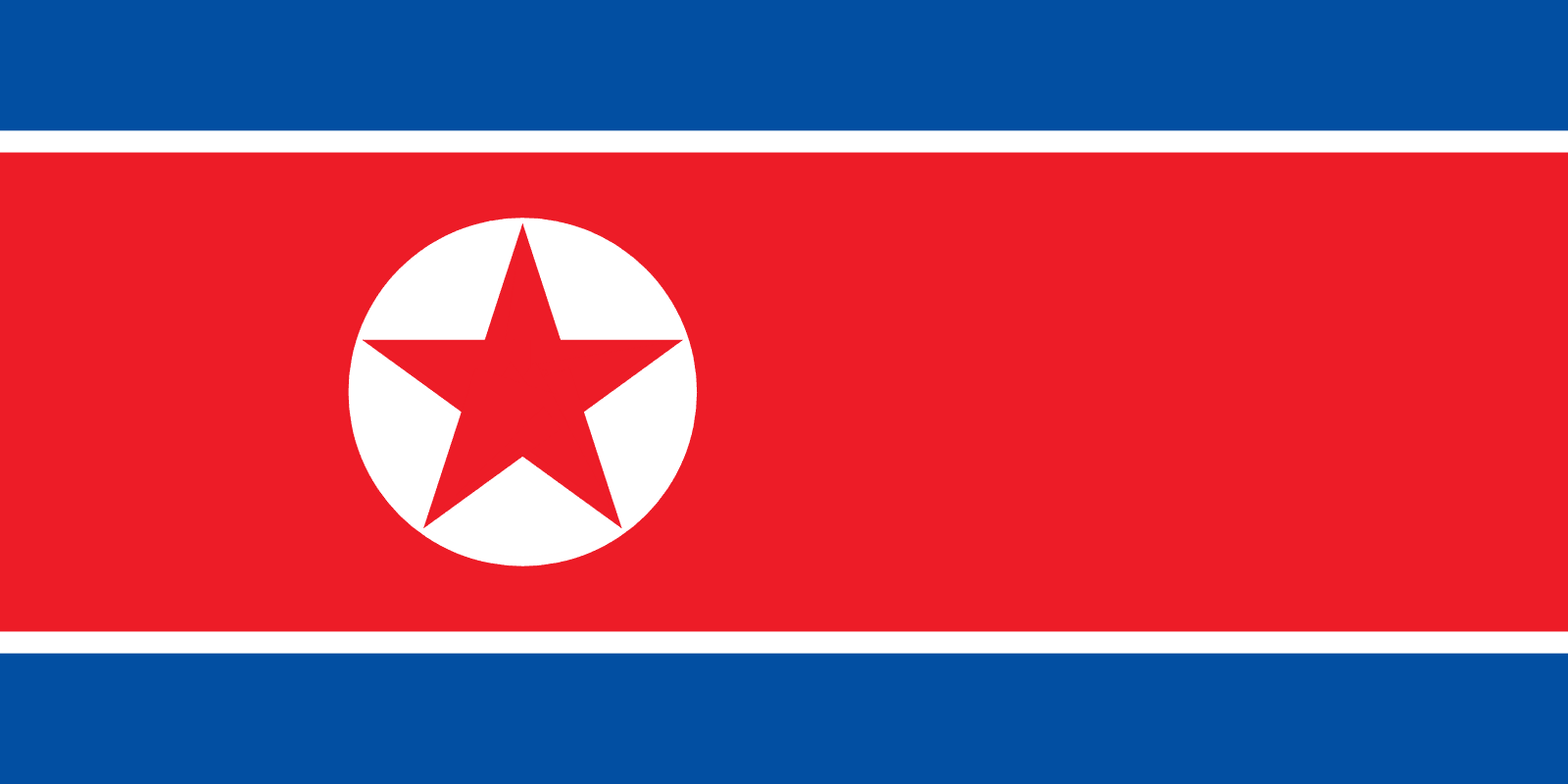 Flaga Korei Północnej | Flagi-panstw.pl